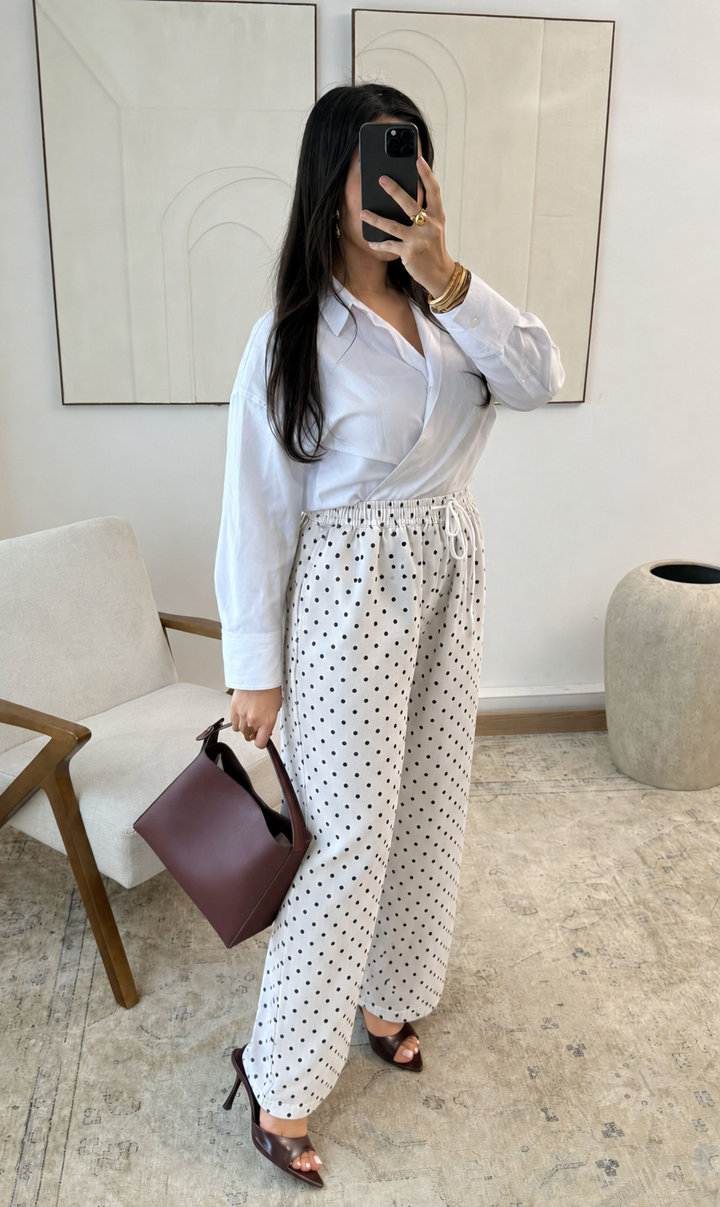Polkadot broek