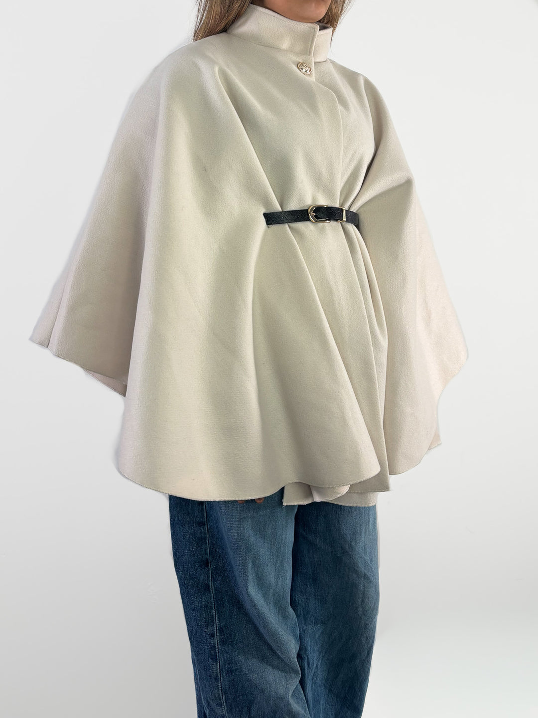 Poncho met riem