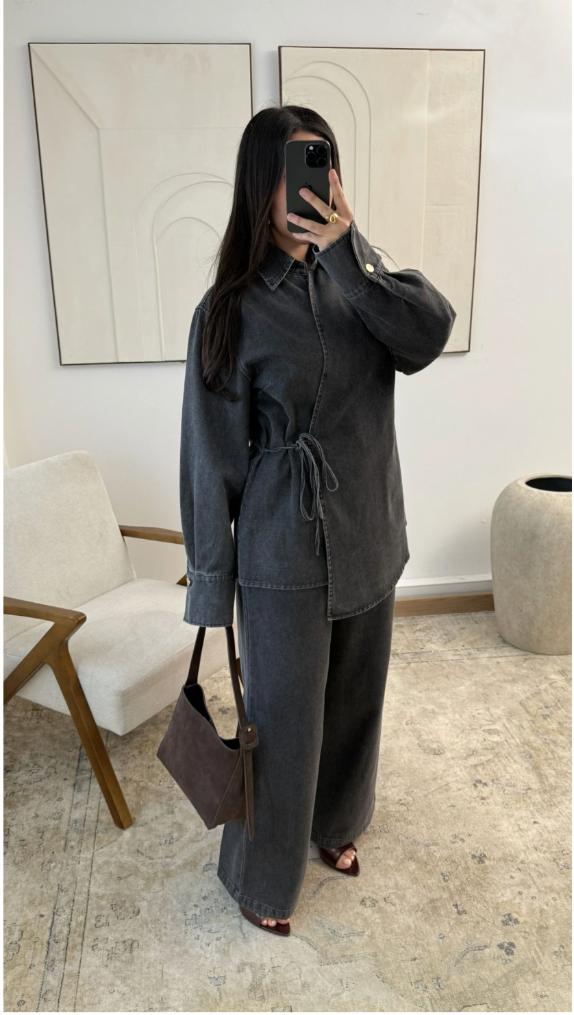 Zarina Denim Twin Set
