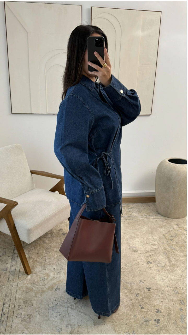 Zarina Denim Twin Set
