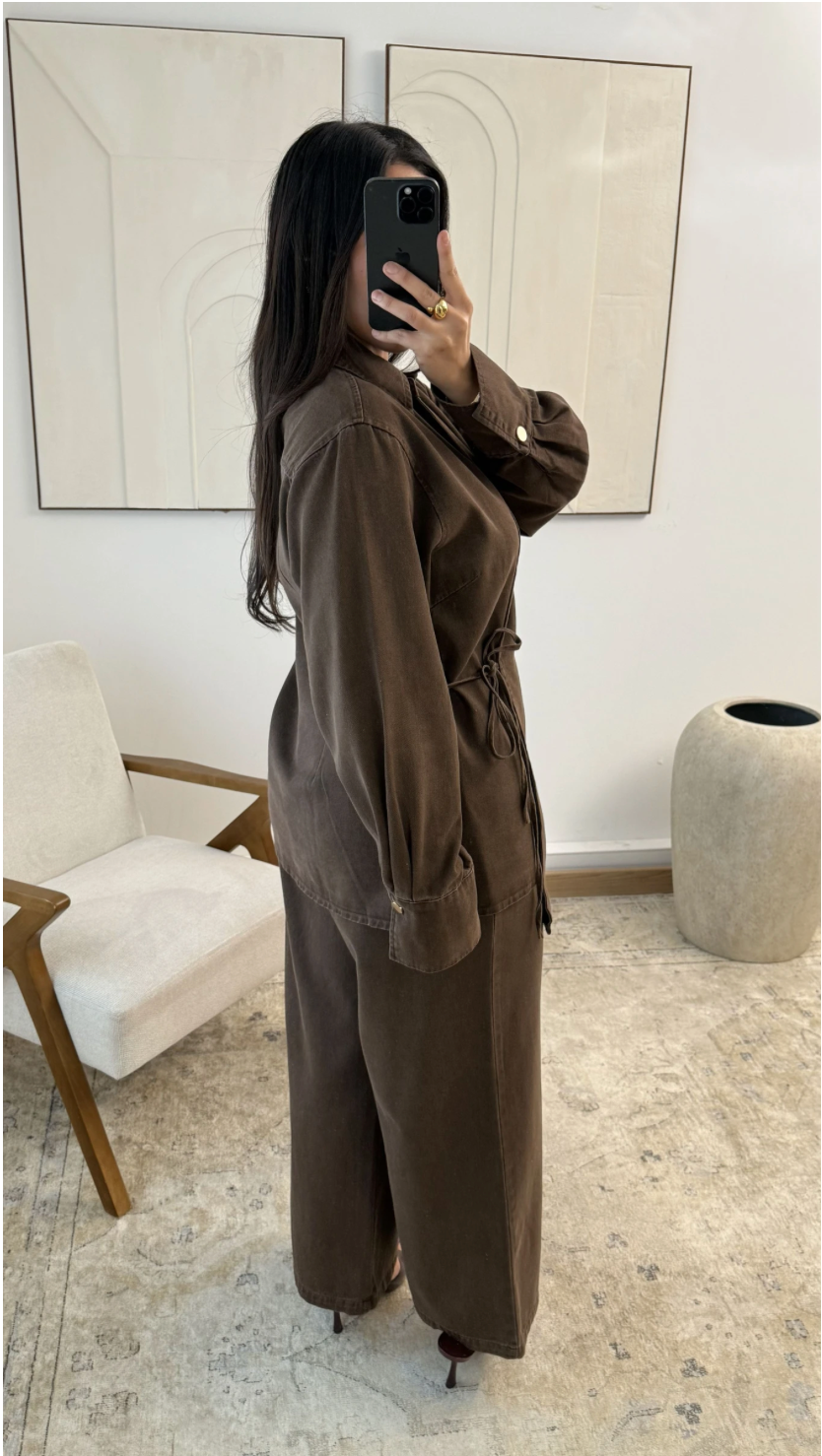 Zarina Denim Twin Set