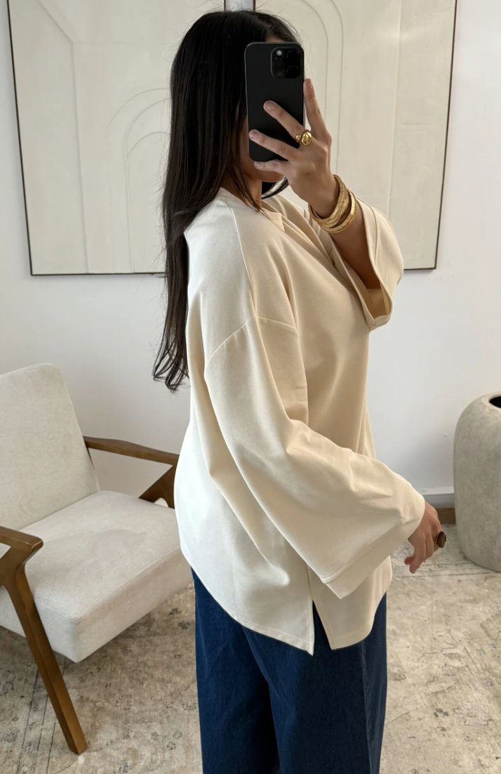 Katoenen shirt
