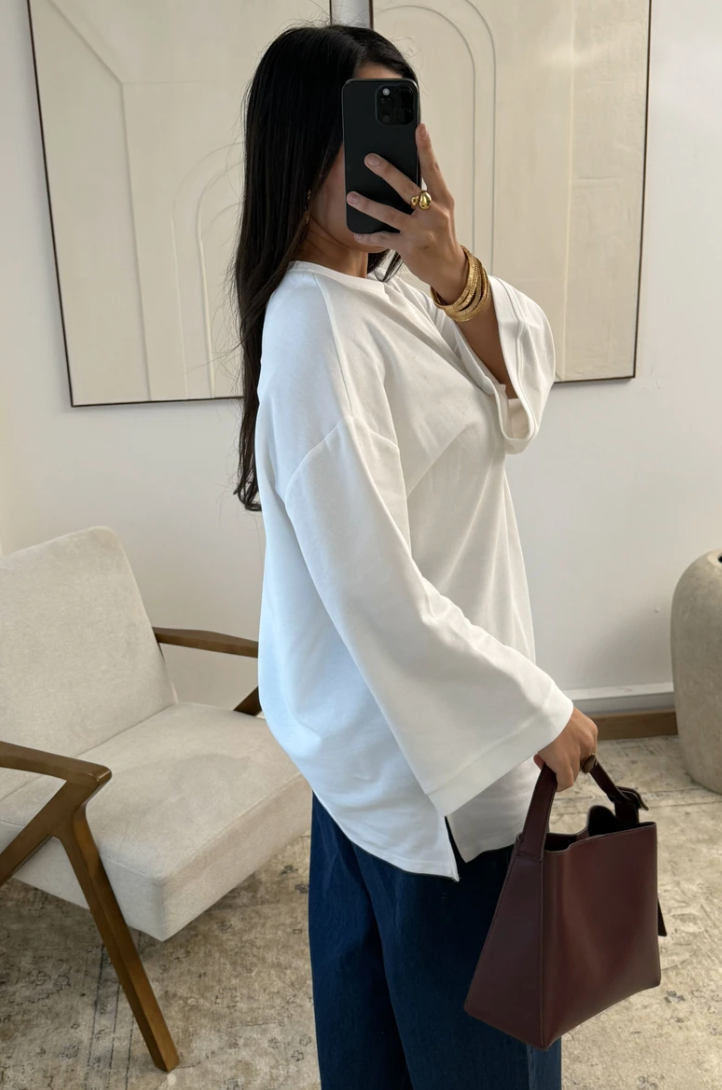 Katoenen shirt